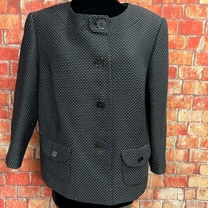 Alex‎ Marie Plus Size Tweed Blazer